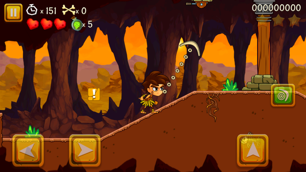 Super Warrior Dino Adventures - عکس بازی موبایلی اندروید