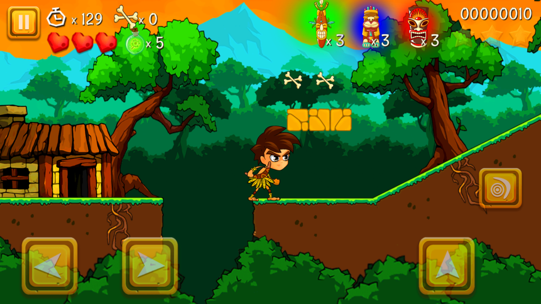 Super Warrior Dino Adventures - عکس بازی موبایلی اندروید