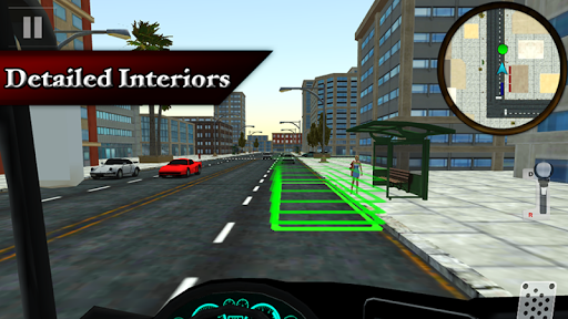 Bus Driving Simulator - Gameplay image of android game