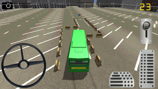 Bus Parking Simulator 3D - Gameplay image of android game