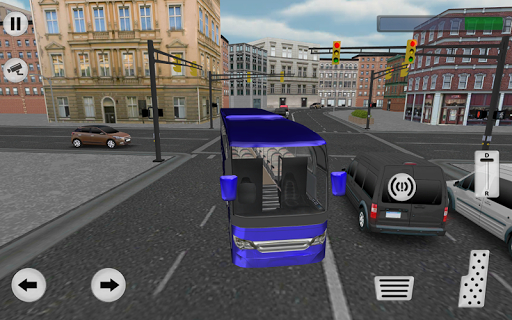City Bus Driver Simulator - Gameplay image of android game