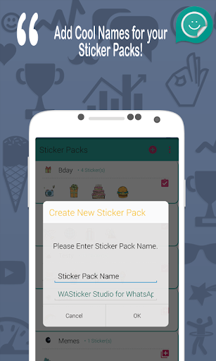 WASticker Studio for WAStickerApps - عکس برنامه موبایلی اندروید