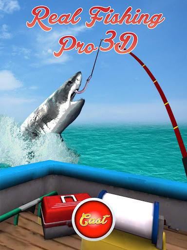 Real Fishing Pro 3D - Gameplay image of android game