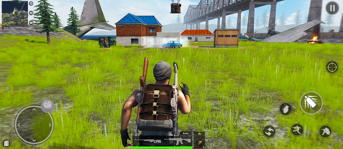 BattleStrike Commando Gun Game - Gameplay image of android game