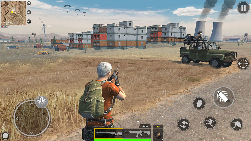 BattleStrike Commando Gun Game - Gameplay image of android game