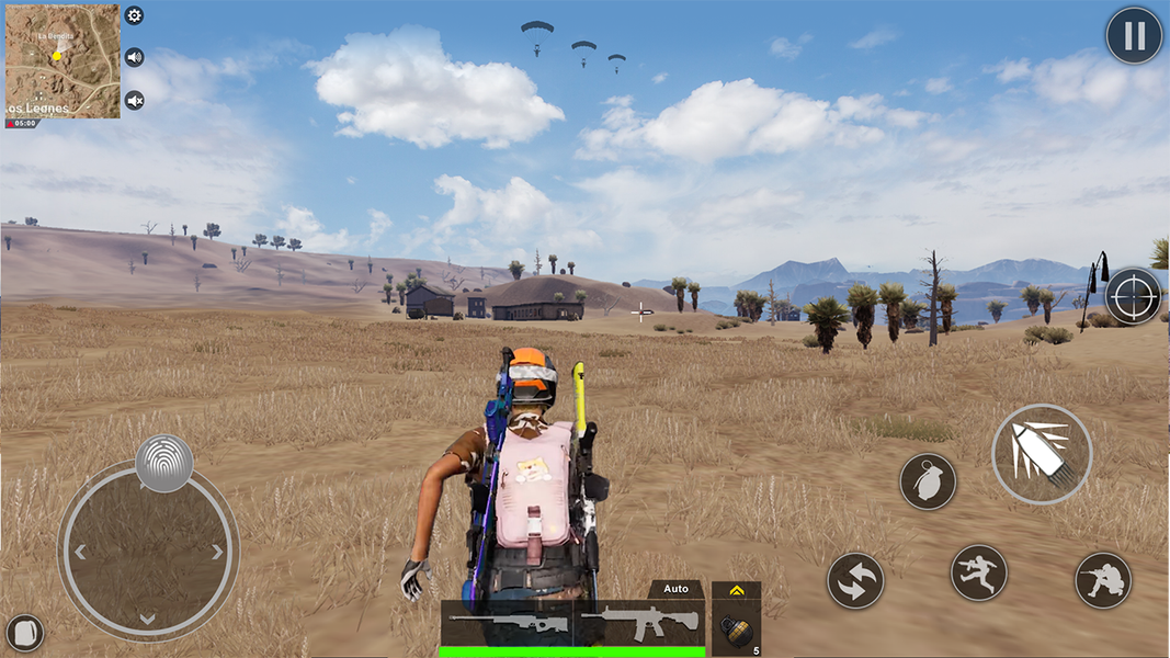 BattleStrike Commando Gun Game - Gameplay image of android game