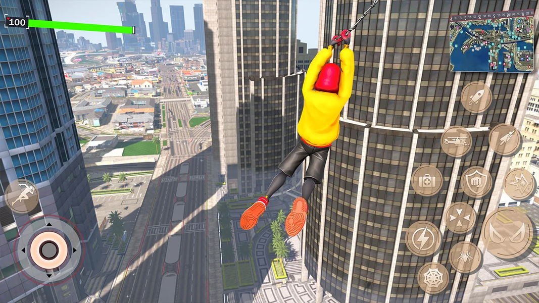 Spider Hero Fighting Man Games - Gameplay image of android game