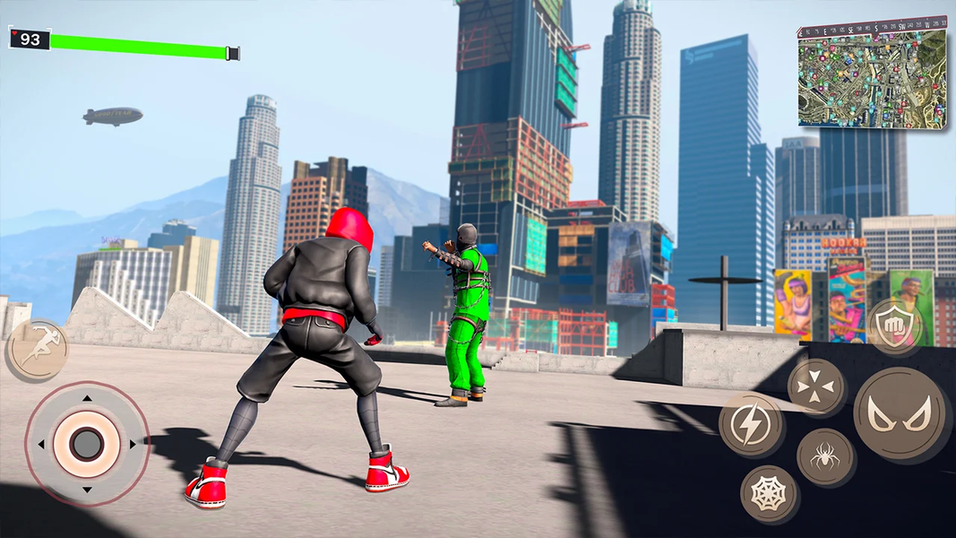 Spider Hero Fighting Man Games - Gameplay image of android game
