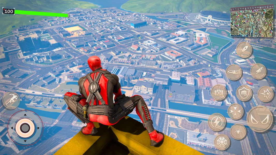 Spider Hero Fighting Man Games - Gameplay image of android game
