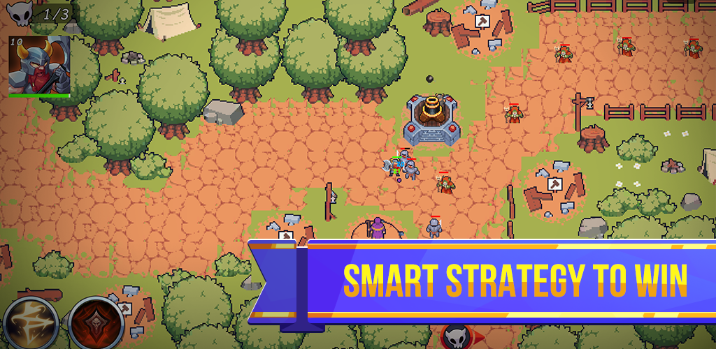 Old continent defend - Gameplay image of android game