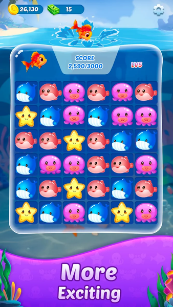 Ocean Crush - عکس بازی موبایلی اندروید