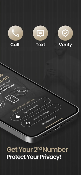 2nd Line+ Second Number & eSIM - Image screenshot of android app