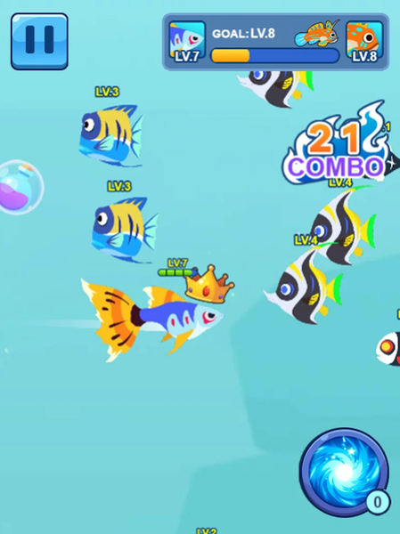 Ocean Club-Fish Fight - عکس بازی موبایلی اندروید