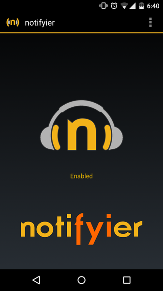 notifyier - عکس برنامه موبایلی اندروید