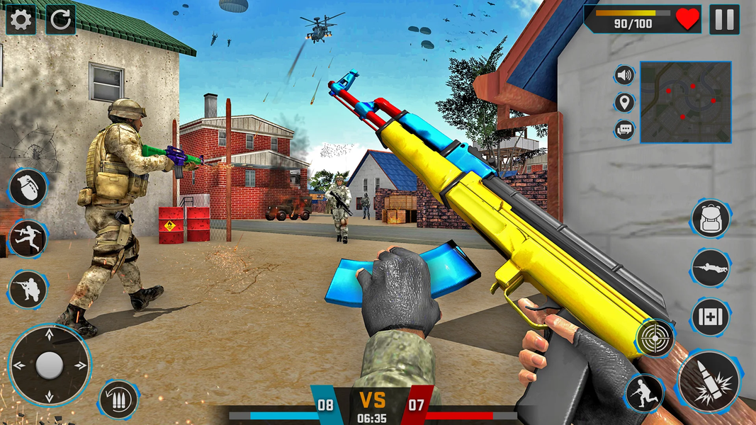 Commando Shooting FPS Survival - Gameplay image of android game