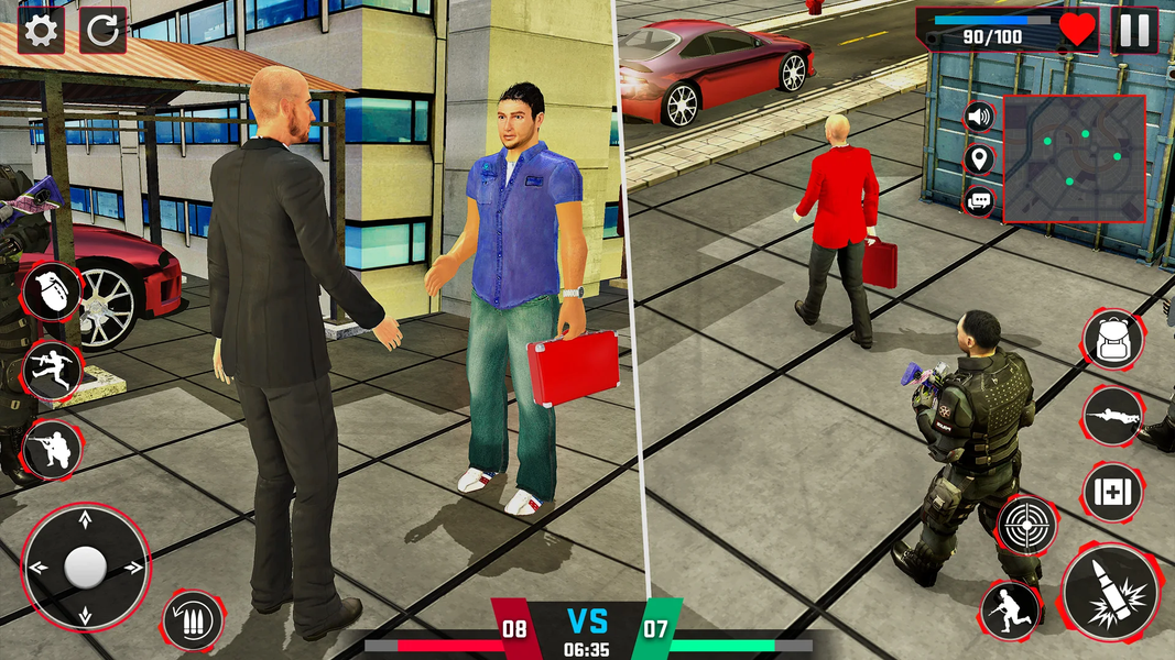 FPS Sniper Shooter Battle Game - Gameplay image of android game