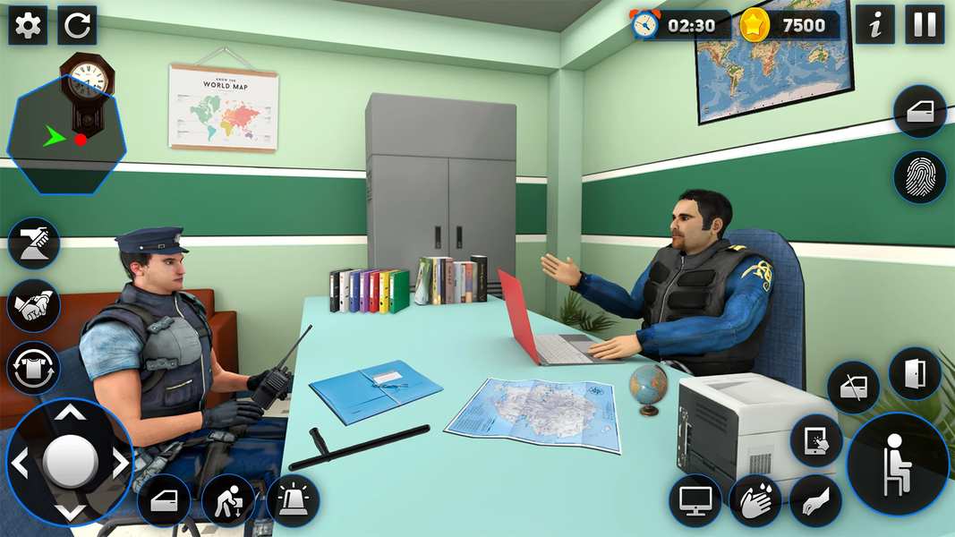 Virtual Dad Police Family Sim - عکس بازی موبایلی اندروید