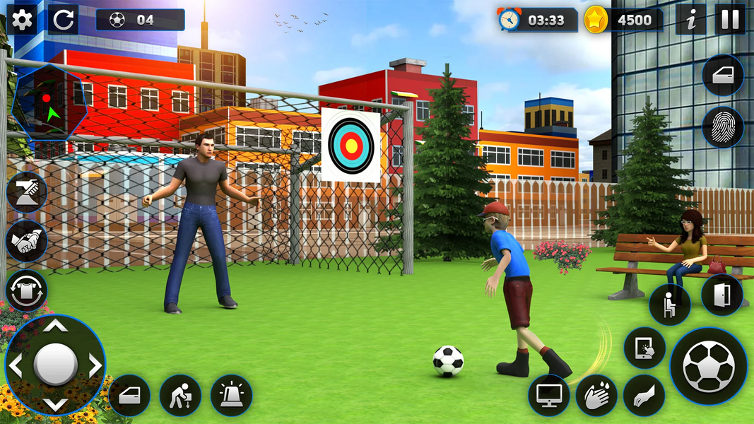Virtual Dad Police Family Sim - Gameplay image of android game
