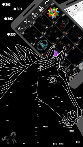 Dot to Dot Puzzles & Coloring - Gameplay image of android game