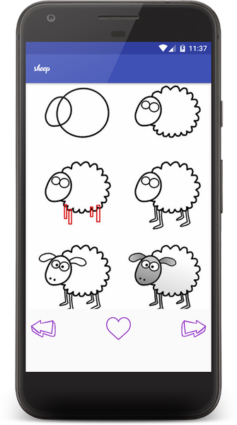 How to Draw Animal Step By Ste - Image screenshot of android app