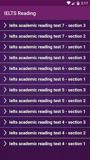 Vocabulary for IELTS - Image screenshot of android app