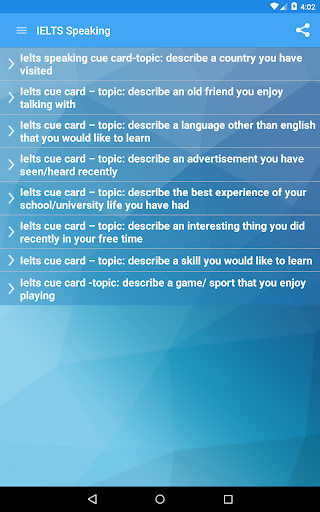 IELTS Vocabulary - ILVOC - Image screenshot of android app