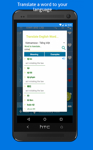 IELTS Vocabulary - ILVOC - عکس برنامه موبایلی اندروید