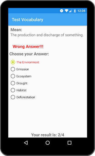 IELTS Vocabulary - ILVOC - عکس برنامه موبایلی اندروید