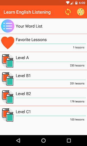 English Listening Step by Step - Image screenshot of android app