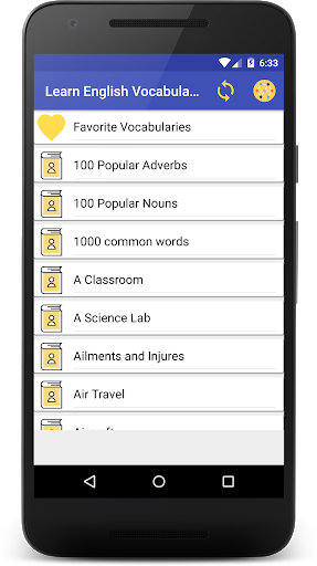 Learn English Free - Grammar Listening Vocabulary - Image screenshot of android app