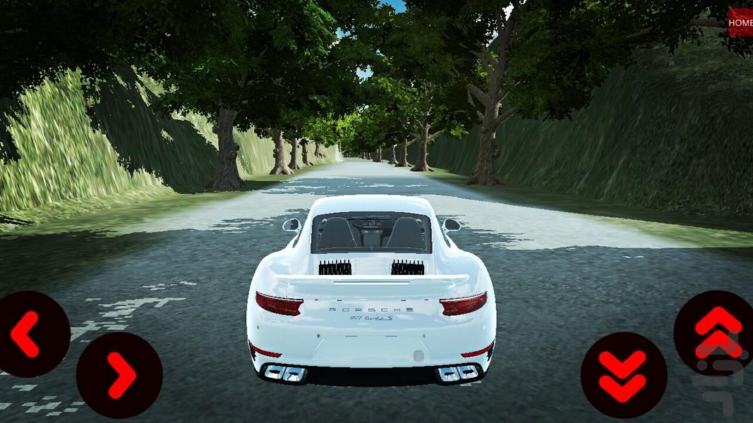 رانندگی در شمال - Gameplay image of android game