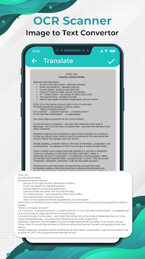 OCR Scanner: Image to Text - عکس برنامه موبایلی اندروید
