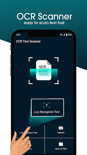 OCR Text Scanner - Image to Text Converter - عکس برنامه موبایلی اندروید