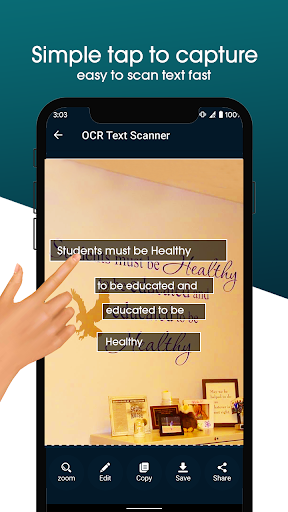 OCR Text Scanner - Image to Text Converter - عکس برنامه موبایلی اندروید