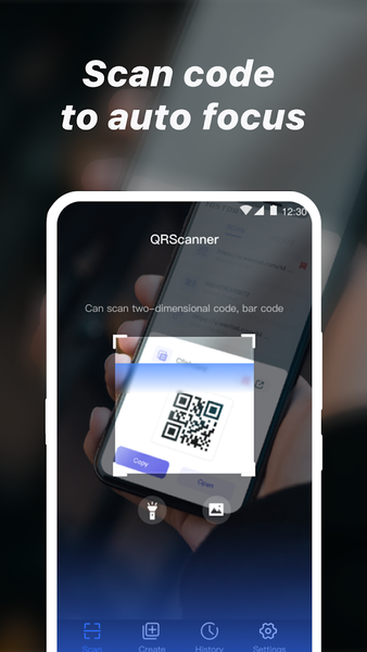 Ultra QR Scanner - Bar Code - عکس برنامه موبایلی اندروید