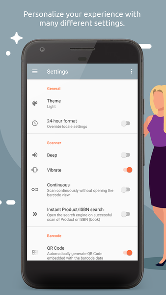 Barcode Scanner - Image screenshot of android app