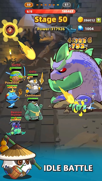 King of Slime - Gameplay image of android game