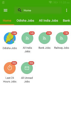 Odisha Jobs - Image screenshot of android app