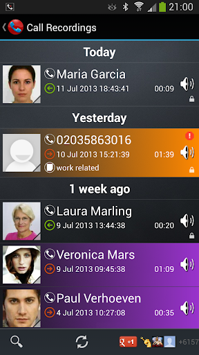 Galaxy Call Recorder - Image screenshot of android app