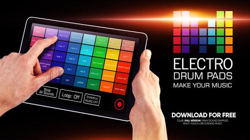 Electro Drum Pads loops DJ Music Maker - Gameplay image of android game