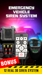 Siren sounds set: siren system - عکس بازی موبایلی اندروید