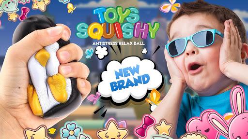 Squishy toys slime antistress relax ball simulator - عکس بازی موبایلی اندروید