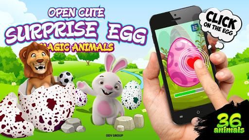 Surprise eggs - open cute magic animals - عکس بازی موبایلی اندروید