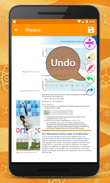 A Levels Physics Textbook - Image screenshot of android app