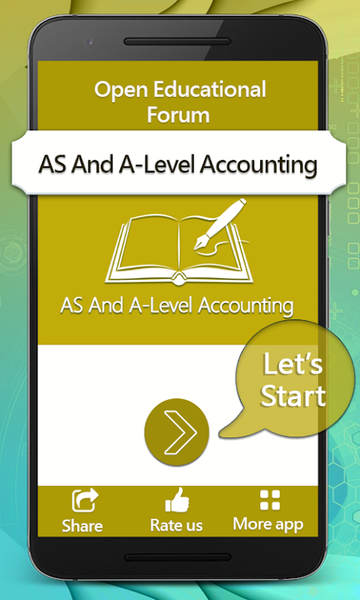 A levels Accounting Textbook - عکس برنامه موبایلی اندروید