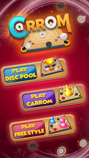 Carrom - Gameplay image of android game