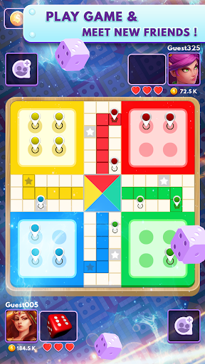 Online Ludo Board Game - Gameplay image of android game