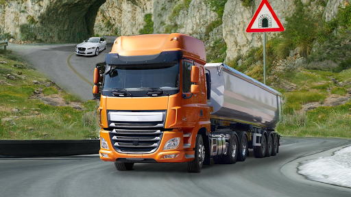 Uphill Logging Truck Simulator - عکس بازی موبایلی اندروید