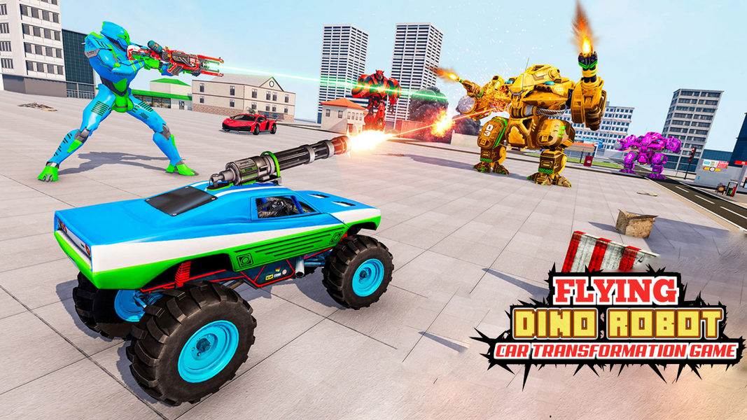 Flying Dinosaur Robot Games - عکس بازی موبایلی اندروید