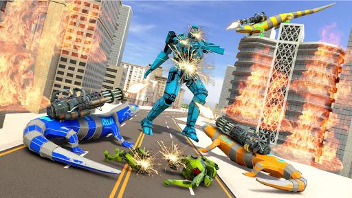Robot Car Permainan Robot Game - Gameplay image of android game